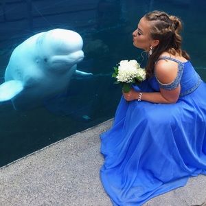 Periwinkle Sherri Hill Dress